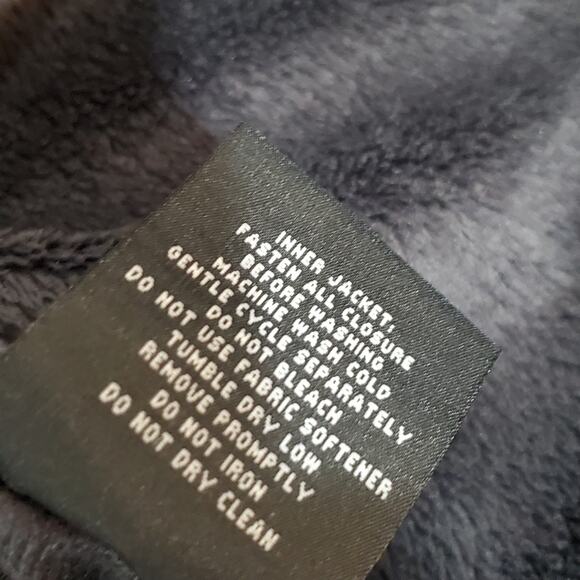 ZeroXposur Clan Green Plaid Rain Coat Reversible Gray Fleece Lined Jacket Medium - Picture 7 of 10